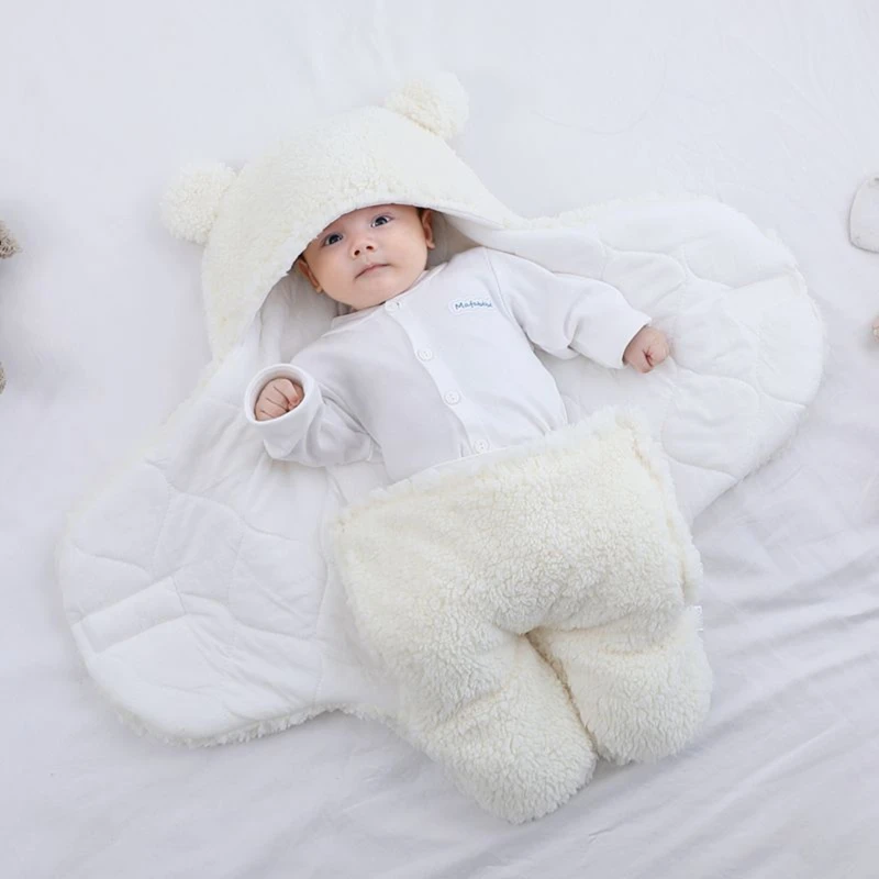 Soft Newborn Baby Wrap Blankets Baby Sleeping Bag Envelope For Newborn Sleepsack Flannel Thicken Cocoon For Baby 0-9 Months
Soft Newborn Baby Wrap Blankets Baby Sleeping Bag Envelope For Newborn Sleepsack Flannel Thicken Cocoon For Baby 0-9 Months