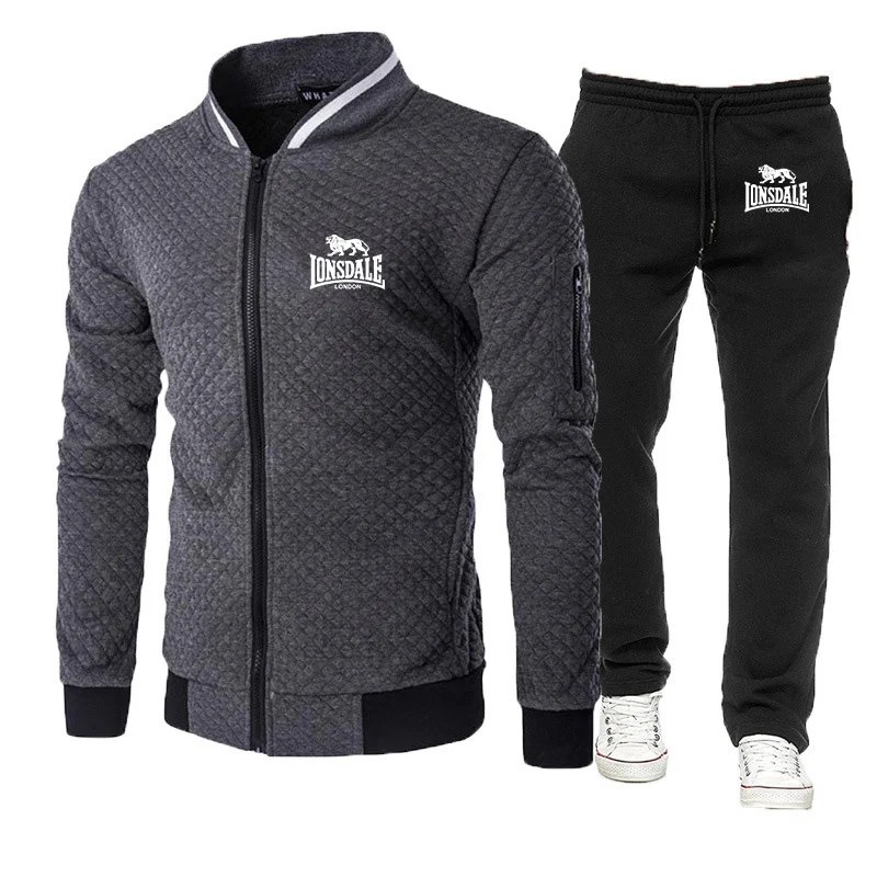 New Men's 2022 Lonsdale zipper Print Jackets Sport Suits Male Hoodies Motorcycle Fitness sweater design Sweatpant Set
New Men's 2022 Lonsdale zipper Print Jackets Sport Suits Male Hoodies Motorcycle Fitness sweater design Sweatpant Set
