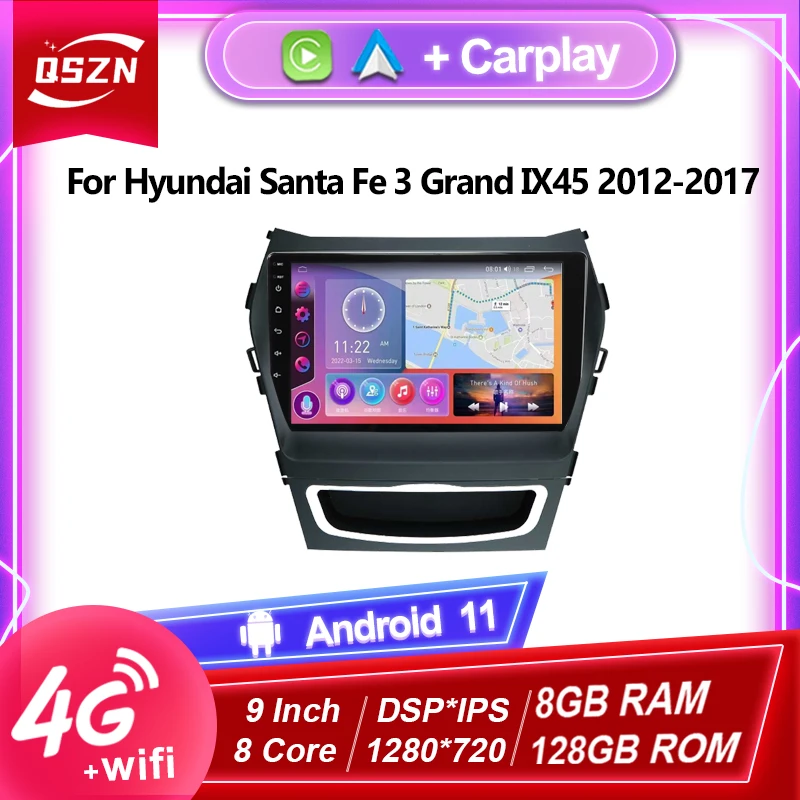 9" 2 Din 4G+WiFi Car Radio for Hyundai Santa Fe 3 Grand IX45 2012-2017 Multimedia Player Android 11 GPS Navigation Head Unit 2di
9" 2 Din 4G+WiFi Car Radio for Hyundai Santa Fe 3 Grand IX45 2012-2017 Multimedia Player Android 11 GPS Navigation Head Unit 2di