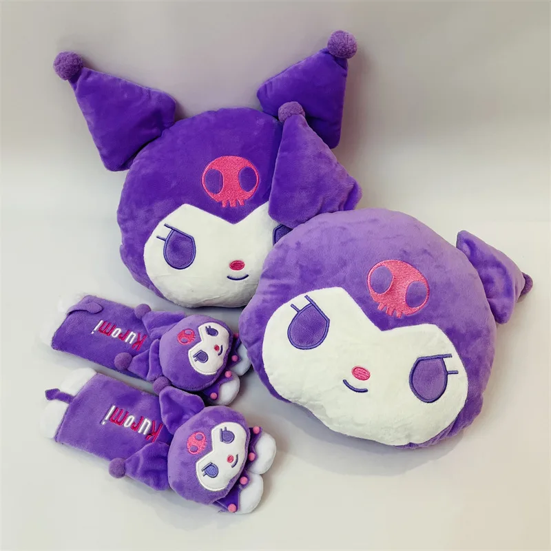 Sanrios Anime Kuromi Cinnamoroll Melody Plush Seatbelt Cover Soft Stuffed Plushie Car Neck Headrest Pillow Car Accessories Gifts
Sanrios Anime Kuromi Cinnamoroll Melody Plush Seatbelt Cover Soft Stuffed Plushie Car Neck Headrest Pillow Car Accessories Gifts