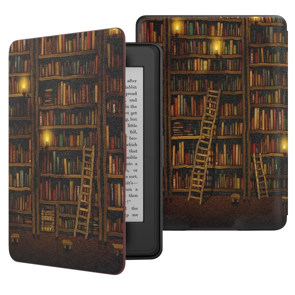 Чехол для Kindle Paperwhite, чехол из искусственной кожи премиум-класса с автоматическим пробуждением/спящим режимом для всех поколений Paperwhite до 2018...
Чехол для Kindle Paperwhite, чехол из искусственной кожи премиум-класса с автоматическим пробуждением/спящим режимом для всех поколений Paperwhite до 2018...