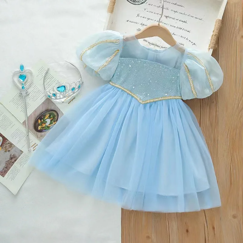 Girl Dress 2022 Summer Children Clothing Korean Clothing Girls Princess Skirt Gauze Skirt Children Birthday Party Skirt
Girl Dress 2022 Summer Children Clothing Korean Clothing Girls Princess Skirt Gauze Skirt Children Birthday Party Skirt
