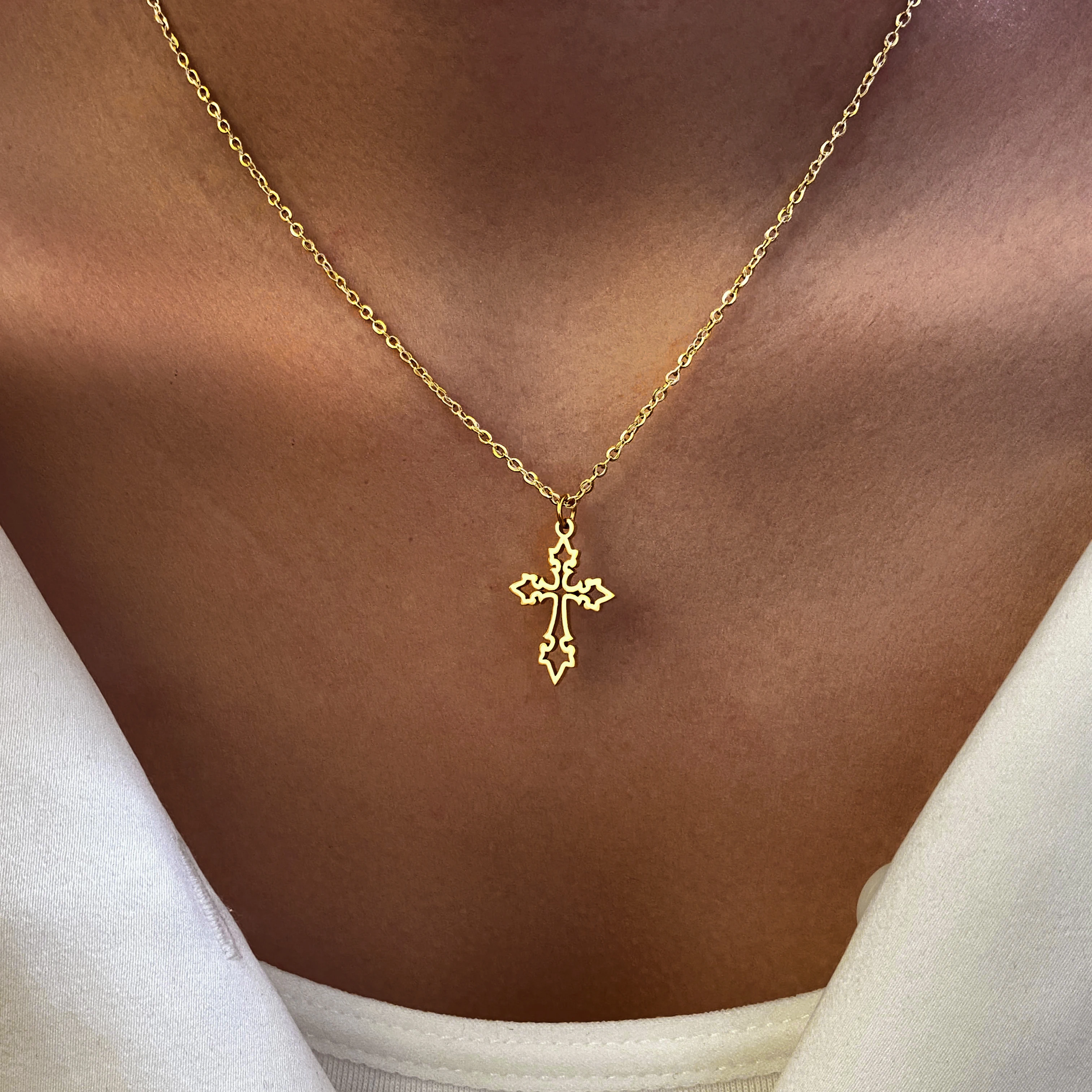 Coconal Stainless Steel Necklaces Vintage Cross Pendants Chain Choker Jewelry Fashion Necklace For Women Jewelry Goth Party Gift
Coconal Stainless Steel Necklaces Vintage Cross Pendants Chain Choker Jewelry Fashion Necklace For Women Jewelry Goth Party Gift