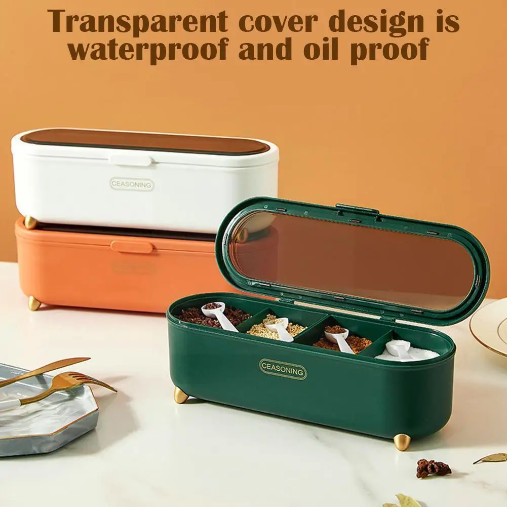 Органайзер для хранения на кухне герметичная коробка для приправ, съемная водонепроницаемая коробка для эссенций, прозрачный влагостойкий... 
Органайзер для хранения на кухне герметичная коробка для приправ, съемная водонепроницаемая коробка для эссенций, прозрачный влагостойкий...