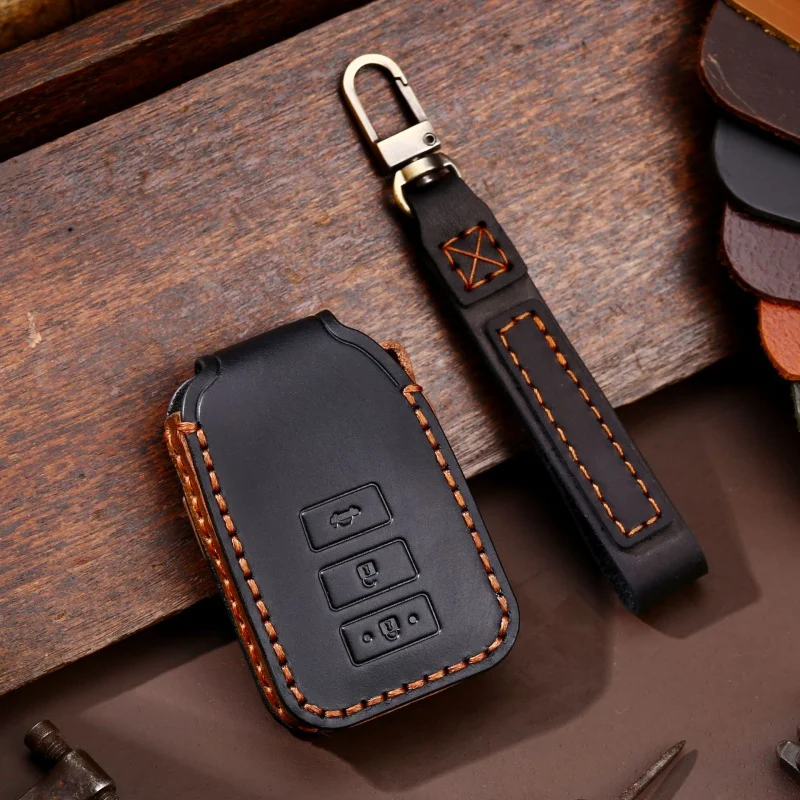 New Luxury Car Key Case Cover Fob Protector Leather Keychain Holder Accessories for Toyota Yaris Remote Auto Keyring Shell Bag
New Luxury Car Key Case Cover Fob Protector Leather Keychain Holder Accessories for Toyota Yaris Remote Auto Keyring Shell Bag