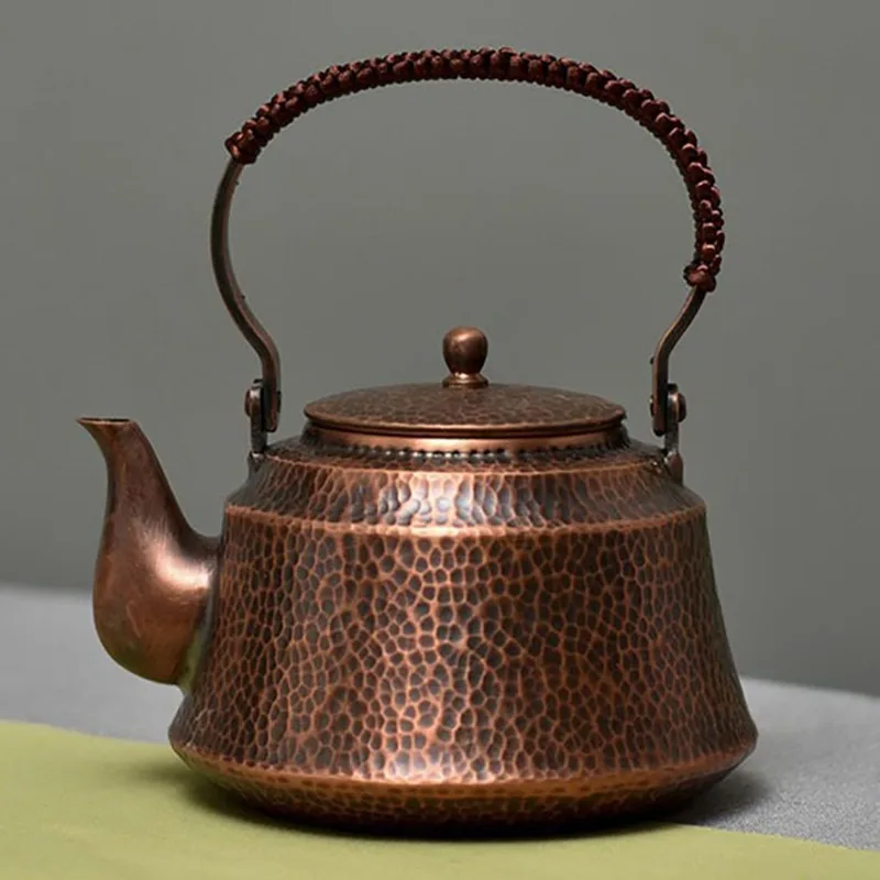Handmade Copper Teapot Hot Water Kettle, Large Capacity Kettle, Metal Chinese Tea Set, Portable Household Items, Tea Tools Gift
Handmade Copper Teapot Hot Water Kettle, Large Capacity Kettle, Metal Chinese Tea Set, Portable Household Items, Tea Tools Gift