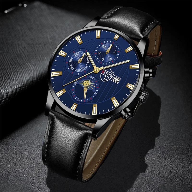 2022 Fashion Mens Watches Luxury Brand Men Wristwatch Leather Quartz Watch Sports Casual Male Luminous Clock relogio masculino
2022 Fashion Mens Watches Luxury Brand Men Wristwatch Leather Quartz Watch Sports Casual Male Luminous Clock relogio masculino