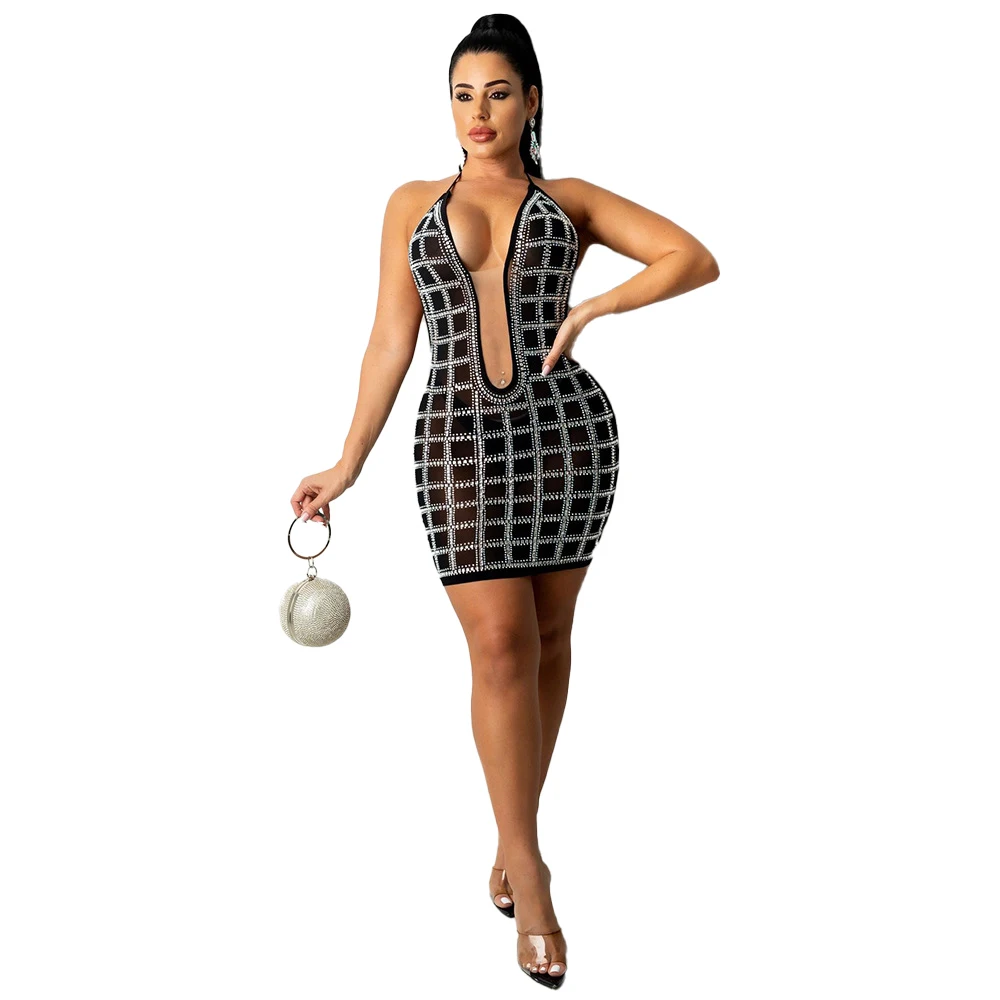 Женское мини-платье со стразами на шее и открытой спиной, прозрачное, лоскутное, прозрачное, элегантное, вечернее, Клубное, блестящее, облегающее
Женское мини-платье со стразами на шее и открытой спиной, прозрачное, лоскутное, прозрачное, элегантное, вечернее, Клубное, блестящее, облегающее