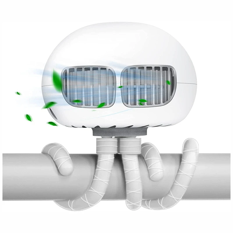 Портативный вентилятор, вентилятор для прогулочной коляски, на батарейках 4000 мАч, беслопастный Настольный вентилятор из деформируемого ма...
Портативный вентилятор, вентилятор для прогулочной коляски, на батарейках 4000 мАч, беслопастный Настольный вентилятор из деформируемого ма...