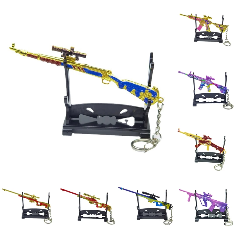 Hot Game PUBG Eat Chicken Keychain Battlegrounds Pan Helmet 98k Skin Keyring AKM M416 Key Holder AWM Sniper Rifle Kids Gift
Hot Game PUBG Eat Chicken Keychain Battlegrounds Pan Helmet 98k Skin Keyring AKM M416 Key Holder AWM Sniper Rifle Kids Gift