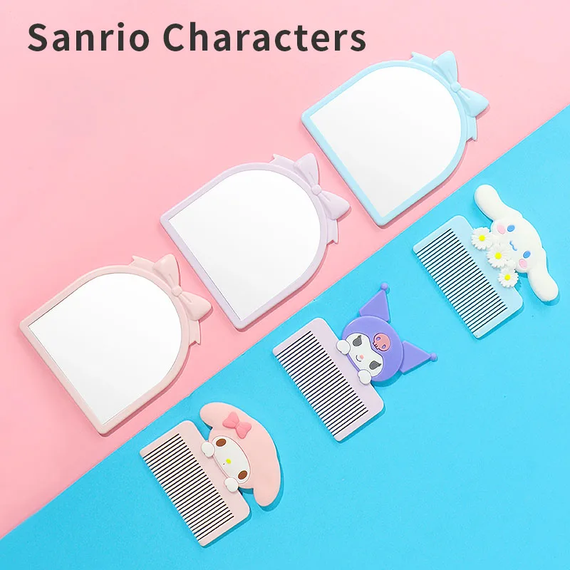 Kawaii милый Sanrio Kuromi Mymelody Cinnamoroll понравильное туалетное зеркало портативный высокой четкости подарок на день рождения для девочек
Kawaii милый Sanrio Kuromi Mymelody Cinnamoroll понравильное туалетное зеркало портативный высокой четкости подарок на день рождения для девочек
