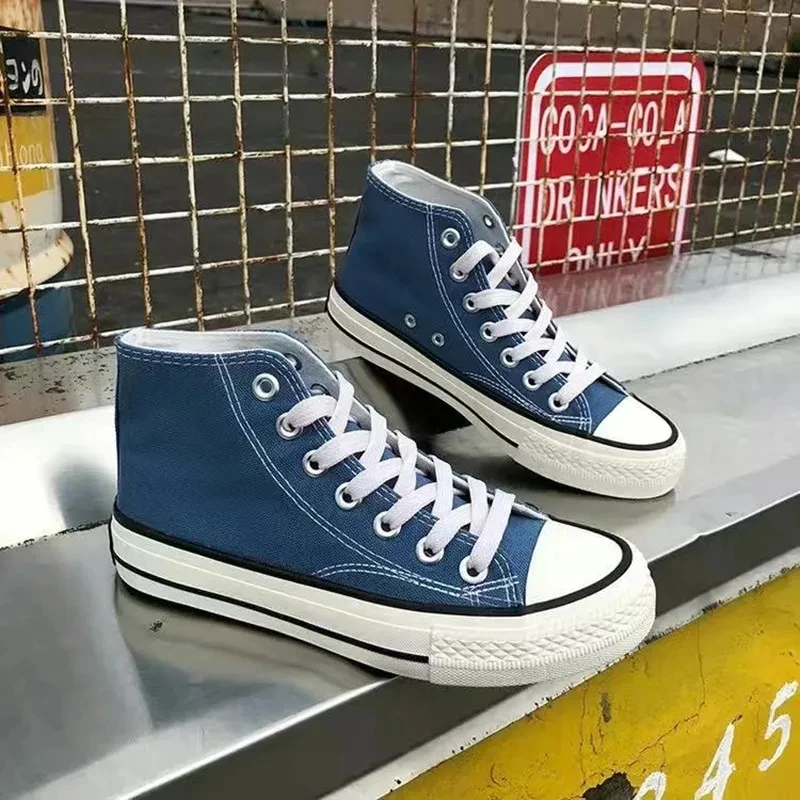 Men Sneakers Designer Brand 2023 Women Shoes Unisex High Top Canvas Flats Fashion Casual Shoes Students Vulcanize Shoes
Men Sneakers Designer Brand 2023 Women Shoes Unisex High Top Canvas Flats Fashion Casual Shoes Students Vulcanize Shoes