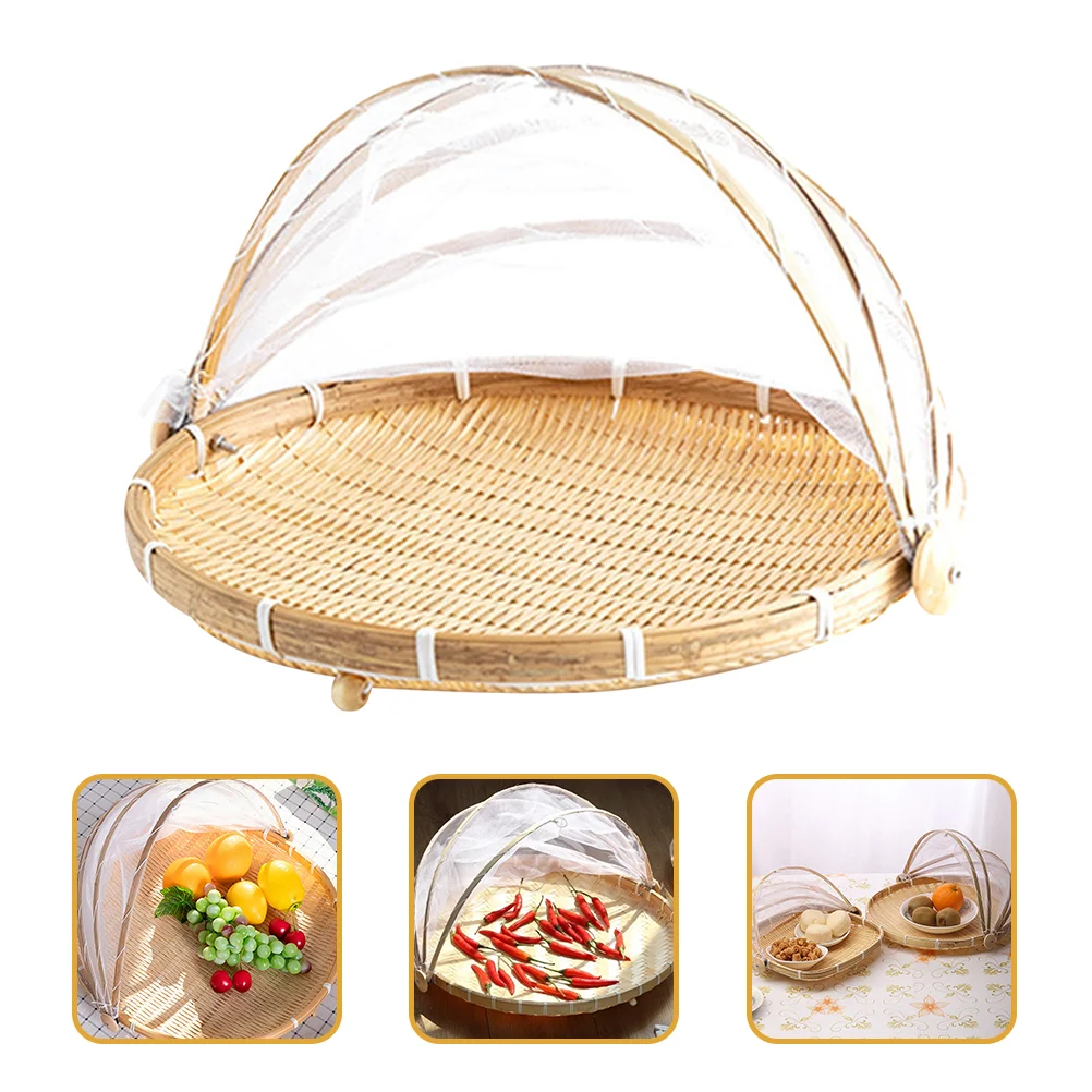 Basket Cover Serving Fruit Storage Vegetable Mesh Tent Bamboo Net Bread Container Chinese Steam Bun Meals Tray Covers Covered
Basket Cover Serving Fruit Storage Vegetable Mesh Tent Bamboo Net Bread Container Chinese Steam Bun Meals Tray Covers Covered