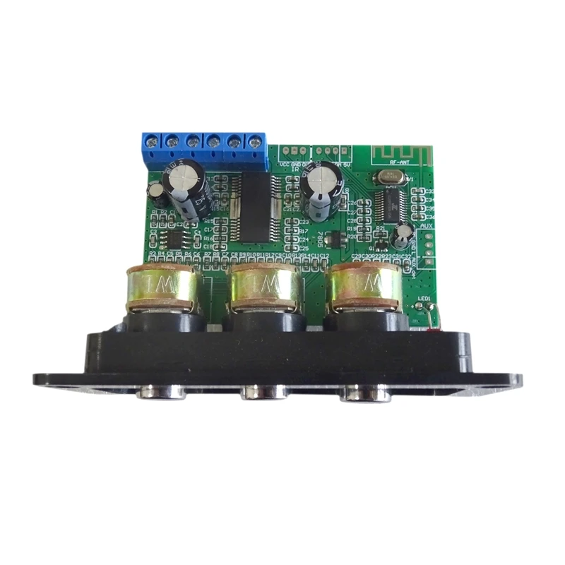 Мини Bluetooth 5.0 усилитель мощности стерео 2X26W 8 Ом динамик звука с регулировкой тона