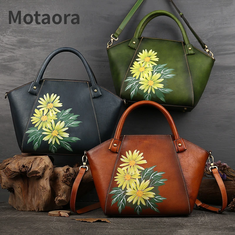 MOTAORA Hand Painted Luxury Designer Handbag For Women Genuine Leather Shoulder Bags New Female Real Cowhide Purses And Handbags
MOTAORA Hand Painted Luxury Designer Handbag For Women Genuine Leather Shoulder Bags New Female Real Cowhide Purses And Handbags