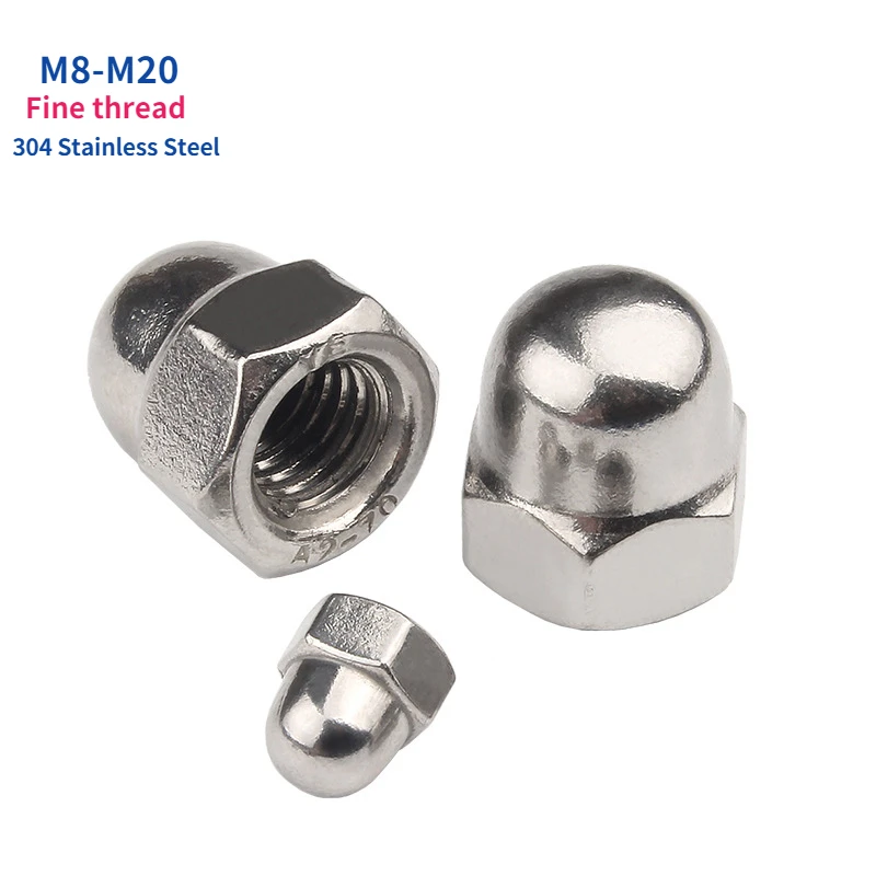 M8 M10 M12 M14 M16 M20 304 колпачок из нержавеющей стали с тонкой резьбой для орехов
M8 M10 M12 M14 M16 M20 304 колпачок из нержавеющей стали с тонкой резьбой для орехов