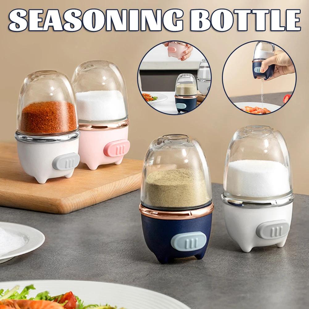 Hosehold Metering Salt Shaker Push Type Salt Dispenser Salt Tank Sugar Bottle Shaker Canister Quantitative Seasoning Box New
Hosehold Metering Salt Shaker Push Type Salt Dispenser Salt Tank Sugar Bottle Shaker Canister Quantitative Seasoning Box New