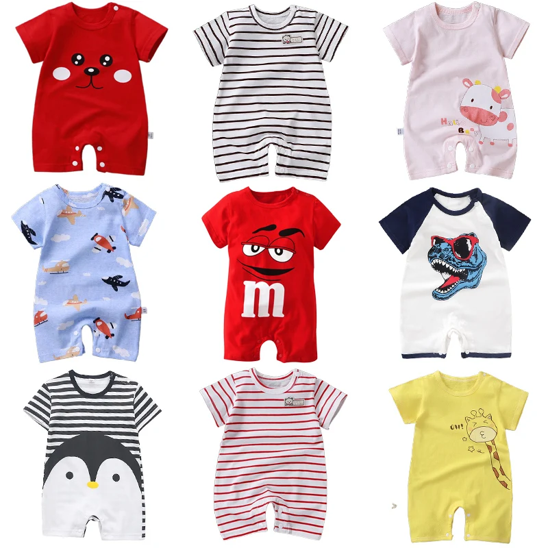 Baby Rompers Summer Newborn Baby Girl Clothes Boys Short Sleeve Jumpsuit Baby Clothes New Born Baby Items Bodysuit For Newborns
Baby Rompers Summer Newborn Baby Girl Clothes Boys Short Sleeve Jumpsuit Baby Clothes New Born Baby Items Bodysuit For Newborns