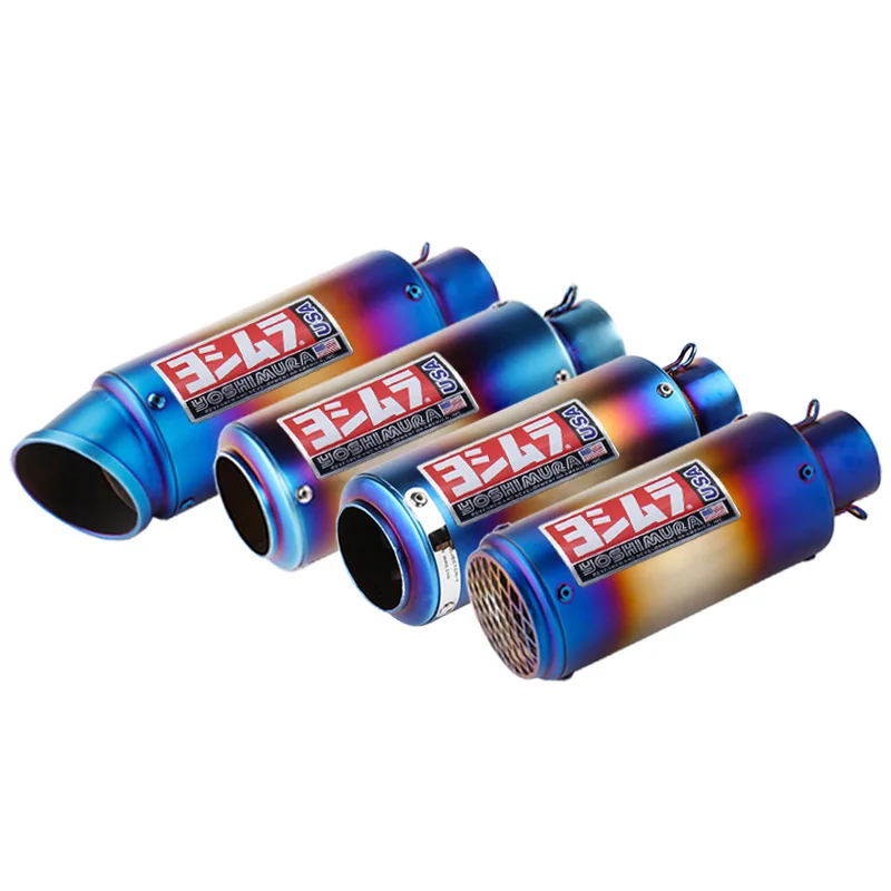 Inlet 51mm 61mm Motorcycle Exhaust Muffler Pipe Yoshimura DB Killer Universal for FZ8 FZ6N R25 ER6N Z1000 Z900 Z750 GSR600 etc
Inlet 51mm 61mm Motorcycle Exhaust Muffler Pipe Yoshimura DB Killer Universal for FZ8 FZ6N R25 ER6N Z1000 Z900 Z750 GSR600 etc