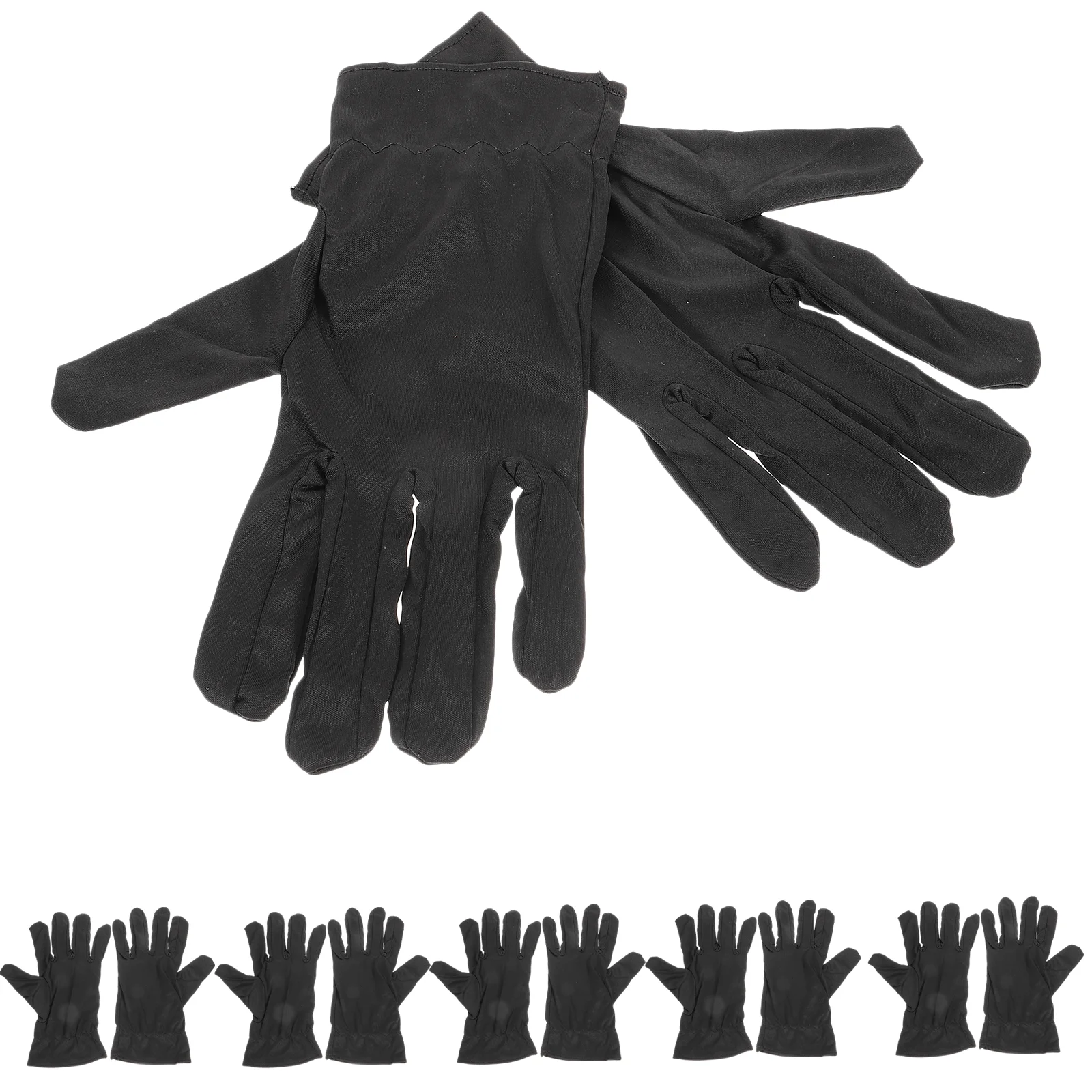 6 Pairs Artwork Black Gloves Women Cotton Microfiber Mitt Dust-free Cloth Jewelry Testing Kit Inspection Handling Coin Man
6 Pairs Artwork Black Gloves Women Cotton Microfiber Mitt Dust-free Cloth Jewelry Testing Kit Inspection Handling Coin Man