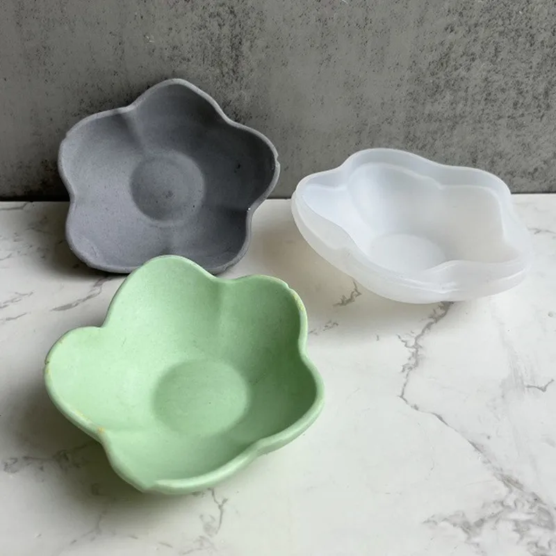 Flower Storage Box Silicone Mould DIY Petal Plate Concrete Gypsum Coaster Jewelry Storage Box Silicone Mould Home Decor
Flower Storage Box Silicone Mould DIY Petal Plate Concrete Gypsum Coaster Jewelry Storage Box Silicone Mould Home Decor