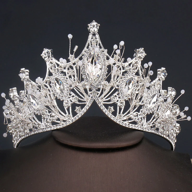 Wedding Crown Hair Jewelry Bridal Hair Accessories Women Baroque Crown Rhinestones Crystal Tiaras Bride Queen Party Crowns Gift
Wedding Crown Hair Jewelry Bridal Hair Accessories Women Baroque Crown Rhinestones Crystal Tiaras Bride Queen Party Crowns Gift