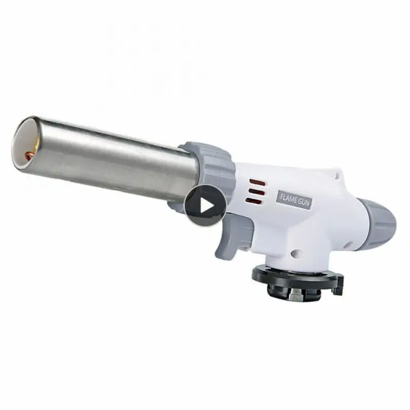 Adjustable Flame Ignition Gun 1300℃ Head Flame Gun Durable Resistant High Temperature Spray Gun Kitchen Baking Tools Firm Stable
Adjustable Flame Ignition Gun 1300℃ Head Flame Gun Durable Resistant High Temperature Spray Gun Kitchen Baking Tools Firm Stable