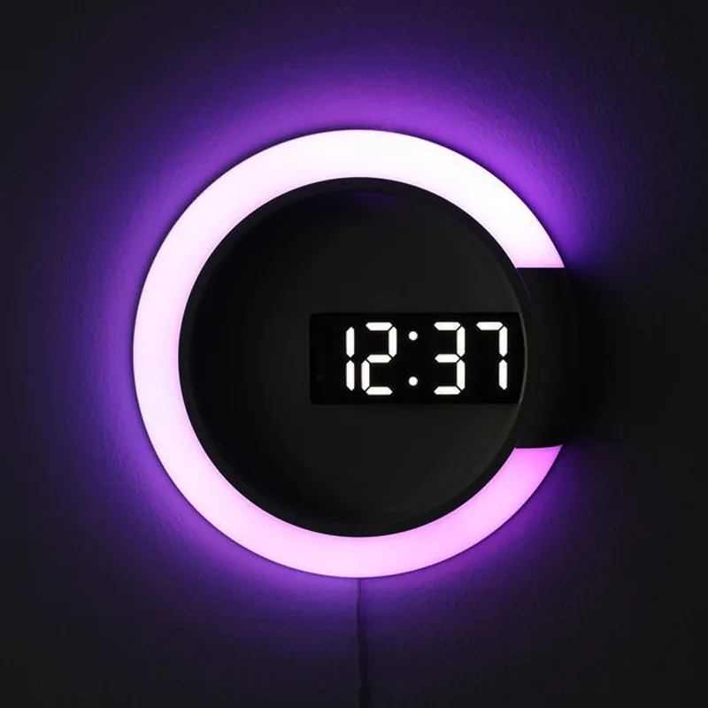 3D LED Wall Clock Digital Table Clock Alarm Mirror Hollow Wall Clock Modern Design Nightlight For Home Living Room Decorations
3D LED Wall Clock Digital Table Clock Alarm Mirror Hollow Wall Clock Modern Design Nightlight For Home Living Room Decorations