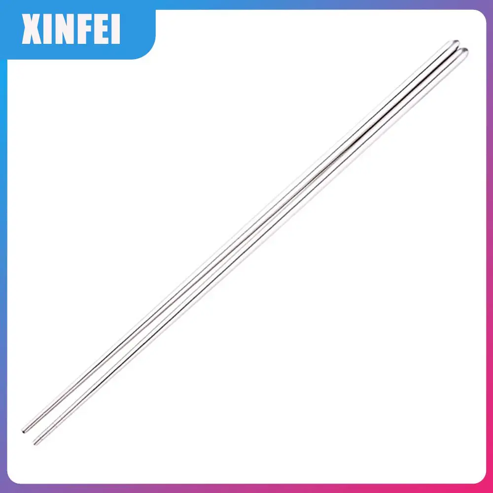 BalleenShiny 1 Pair Stainless Steel Chopsticks Chinese Chopsticks Reusable Anti-Jump Long Handle For Frying Food Beef Kitchen
BalleenShiny 1 Pair Stainless Steel Chopsticks Chinese Chopsticks Reusable Anti-Jump Long Handle For Frying Food Beef Kitchen