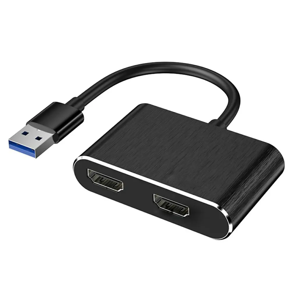 USB-концентратор с 3,0 на два HDMI-совместимый USB-адаптер для мониторинга эффектов сравнения данных прочный портативный концентратор
USB-концентратор с 3,0 на два HDMI-совместимый USB-адаптер для мониторинга эффектов сравнения данных прочный портативный концентратор