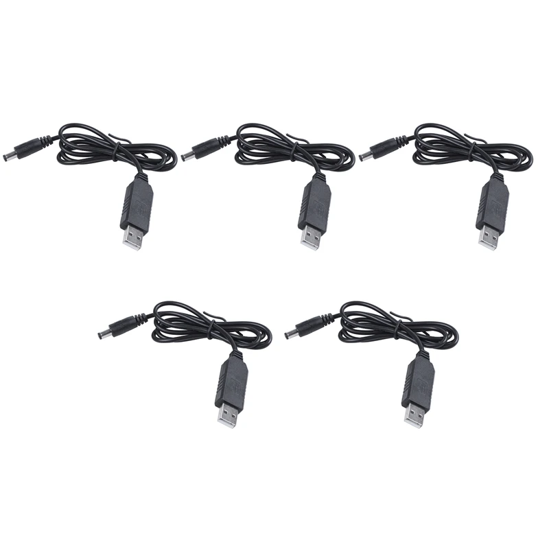 5X USB DC 5V To DC 12V 2.1Mm X 5.5Mm Module Converter DC Barrel Male Connector Jack Power Cable Plug -1M (5V To DC 12V)
5X USB DC 5V To DC 12V 2.1Mm X 5.5Mm Module Converter DC Barrel Male Connector Jack Power Cable Plug -1M (5V To DC 12V)