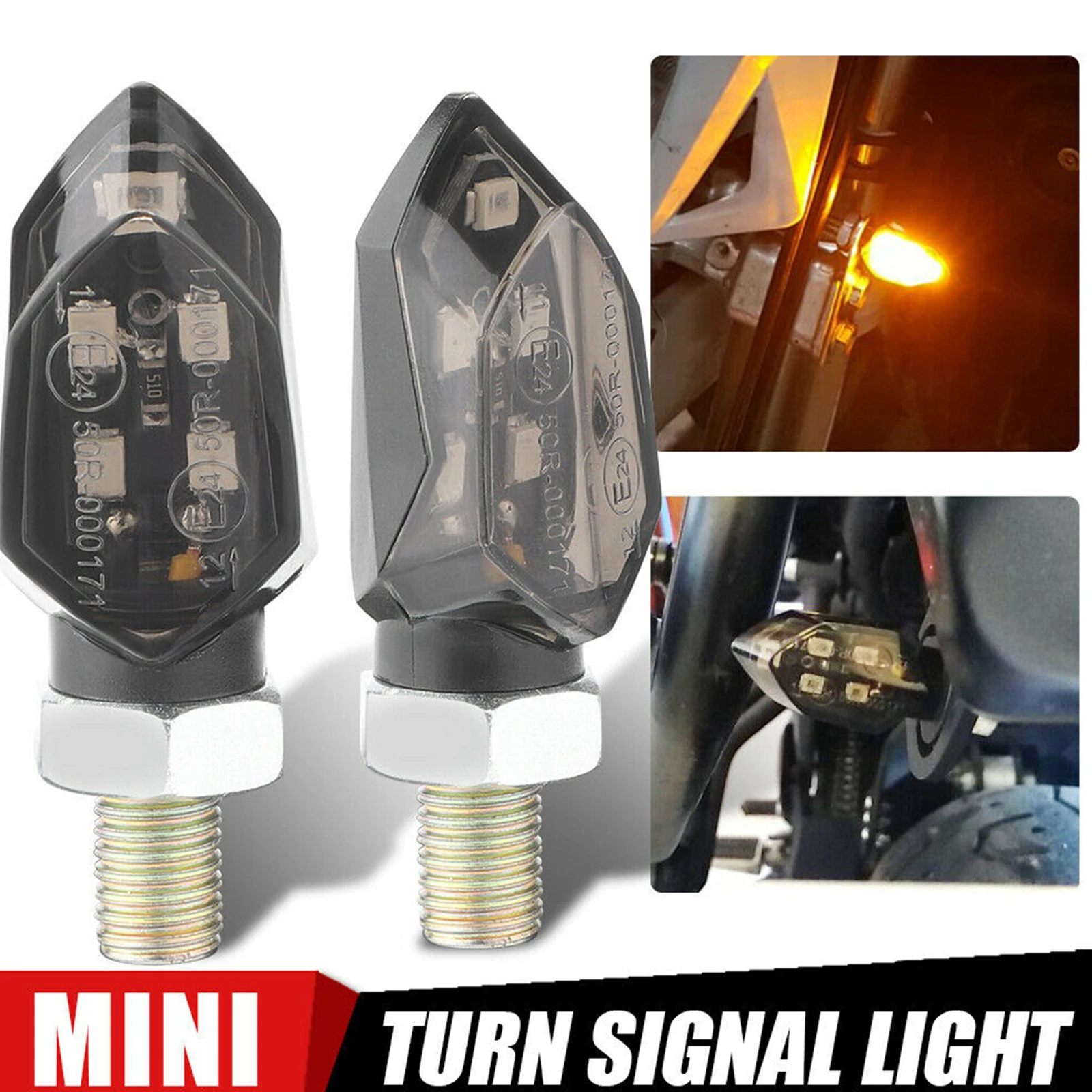 LED Turn Signal Light Super Bright 2pcs Motorcycle Mini Universal Led Motorbike Lampe Amber Blinker LED Indicators Light
LED Turn Signal Light Super Bright 2pcs Motorcycle Mini Universal Led Motorbike Lampe Amber Blinker LED Indicators Light