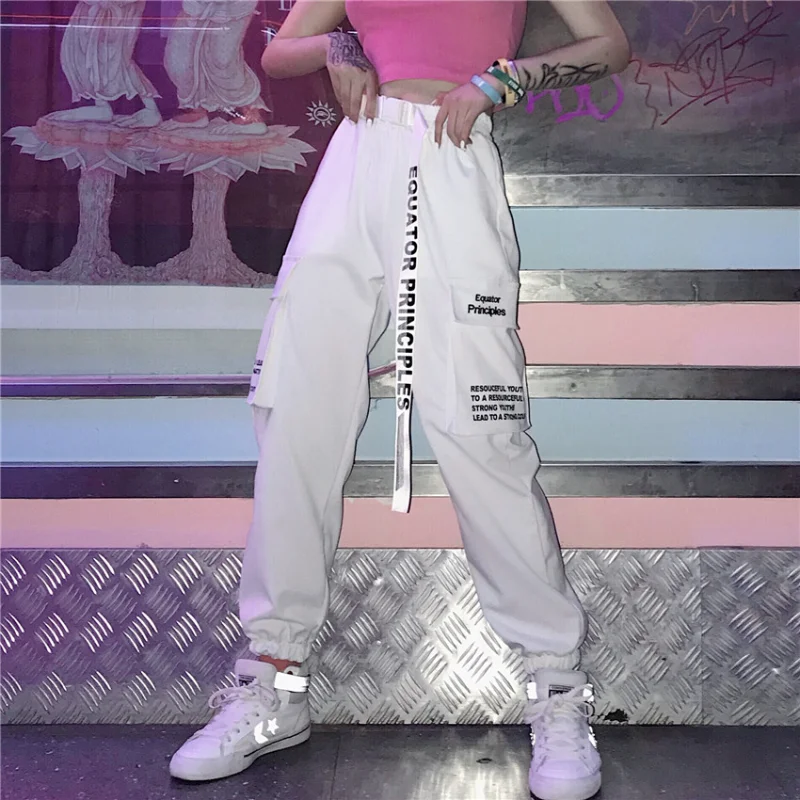 Брюки-карго Estceque женские с эластичным поясом, уличные узкие брюки с карманами в стиле хип-хоп, спортивные мешковатые штаны, лето
Брюки-карго Estceque женские с эластичным поясом, уличные узкие брюки с карманами в стиле хип-хоп, спортивные мешковатые штаны, лето