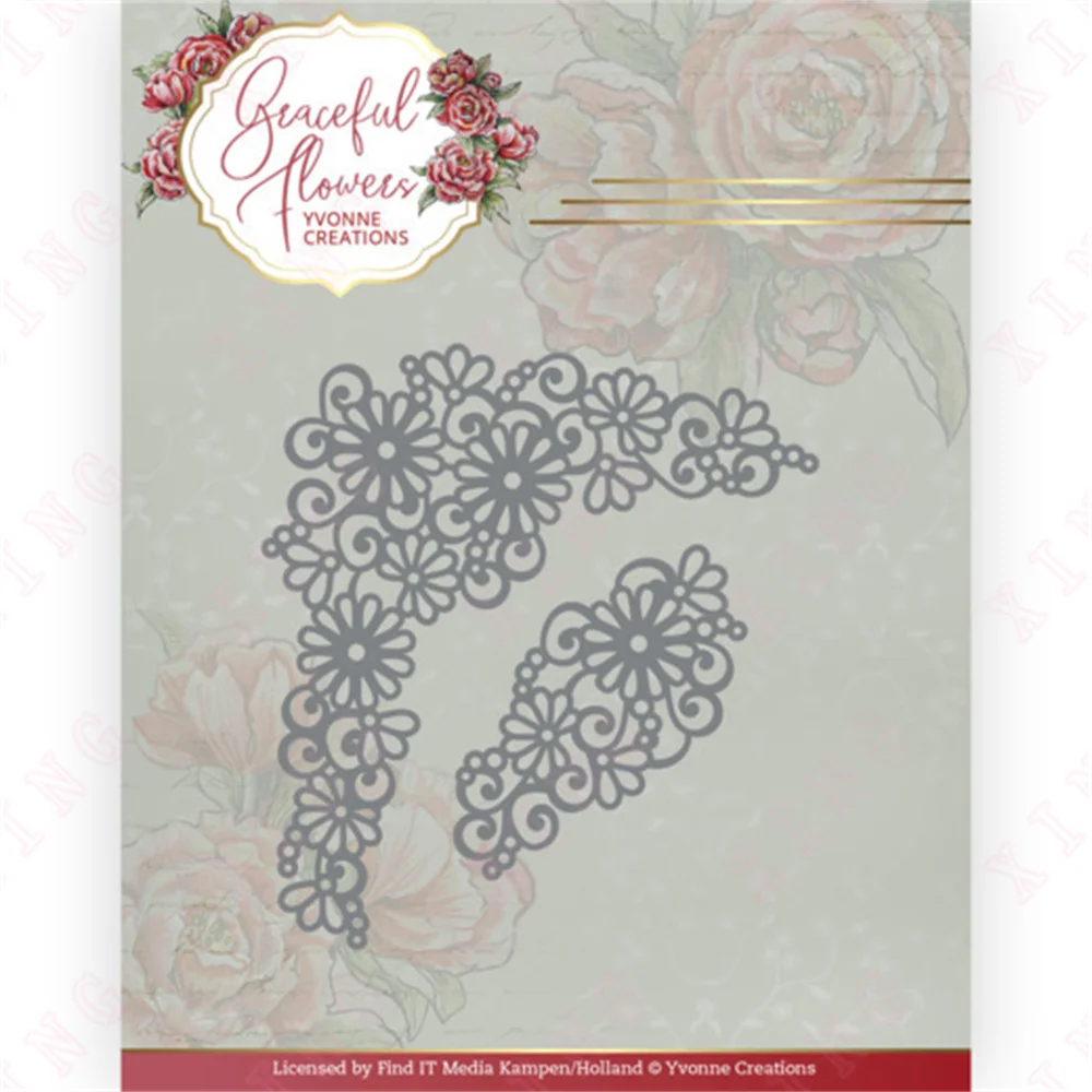2022 New Metal Cutting Dies Diy Scrapbook Decoration Craft Blade Punch Template Handmade Embossing Reusable Graceful Corner Mold
2022 New Metal Cutting Dies Diy Scrapbook Decoration Craft Blade Punch Template Handmade Embossing Reusable Graceful Corner Mold