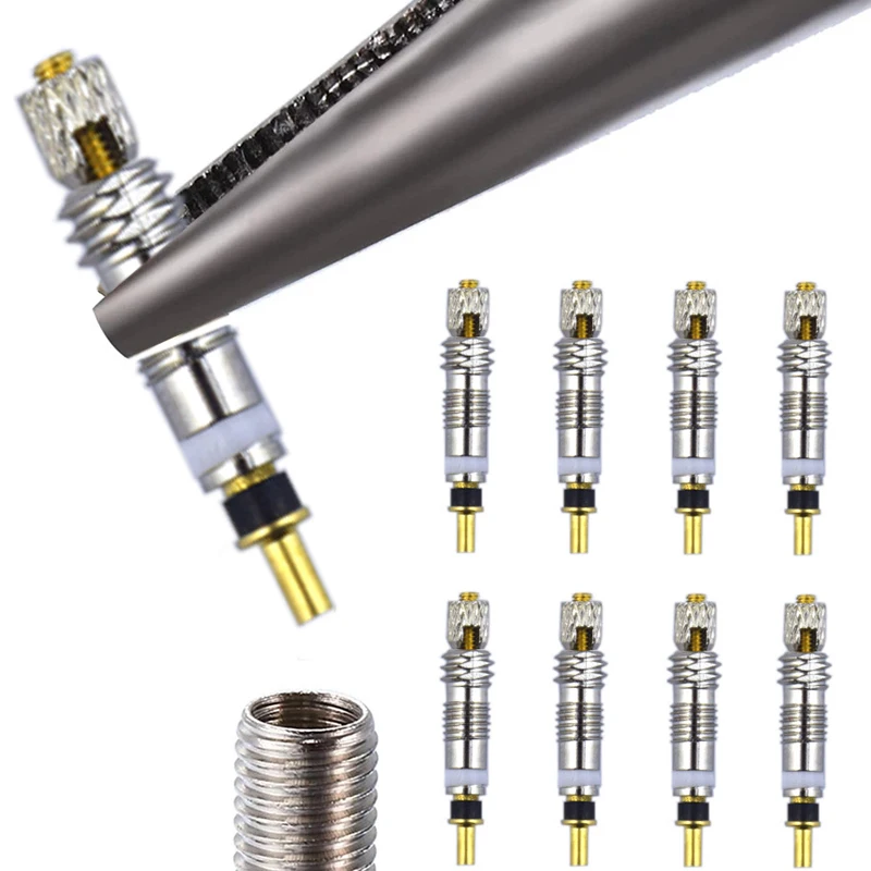 8Pcs Top Quality Bicycle Valve Core Brass Presta Valve Core Bicycle Tyre Air Valve Core Replacement Parts Service Accessories
8Pcs Top Quality Bicycle Valve Core Brass Presta Valve Core Bicycle Tyre Air Valve Core Replacement Parts Service Accessories