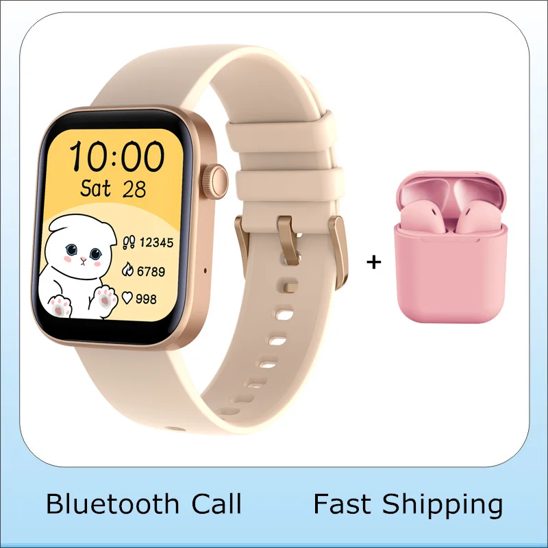 Smart Watch Woman Smartwatch 2022 Answer Dial Call Voice Assistant Whatsapp Message Push Heart Rate Monitor Wearable Devices
Smart Watch Woman Smartwatch 2022 Answer Dial Call Voice Assistant Whatsapp Message Push Heart Rate Monitor Wearable Devices