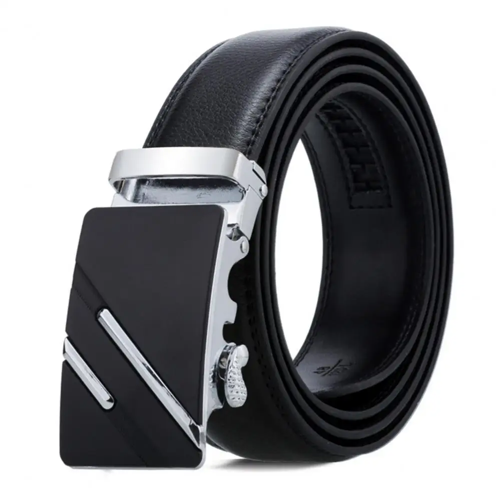 Waist Belt Solid Color Faux Leather Durable Automatic Buckle Men Belt for Daily Wear
Waist Belt Solid Color Faux Leather Durable Automatic Buckle Men Belt for Daily Wear