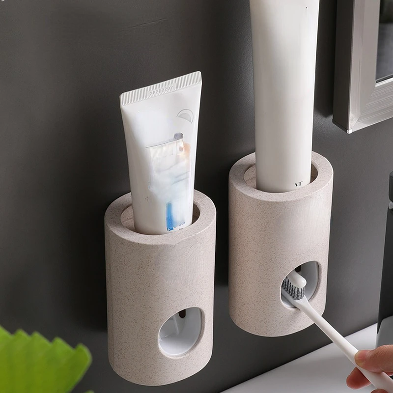 Hot products in 2022 Automatic Toothpaste Dispenser Holder Bathroom Accessories Set Toothbrush Holder Toothbrush Wall Mount Rack
Hot products in 2022 Automatic Toothpaste Dispenser Holder Bathroom Accessories Set Toothbrush Holder Toothbrush Wall Mount Rack