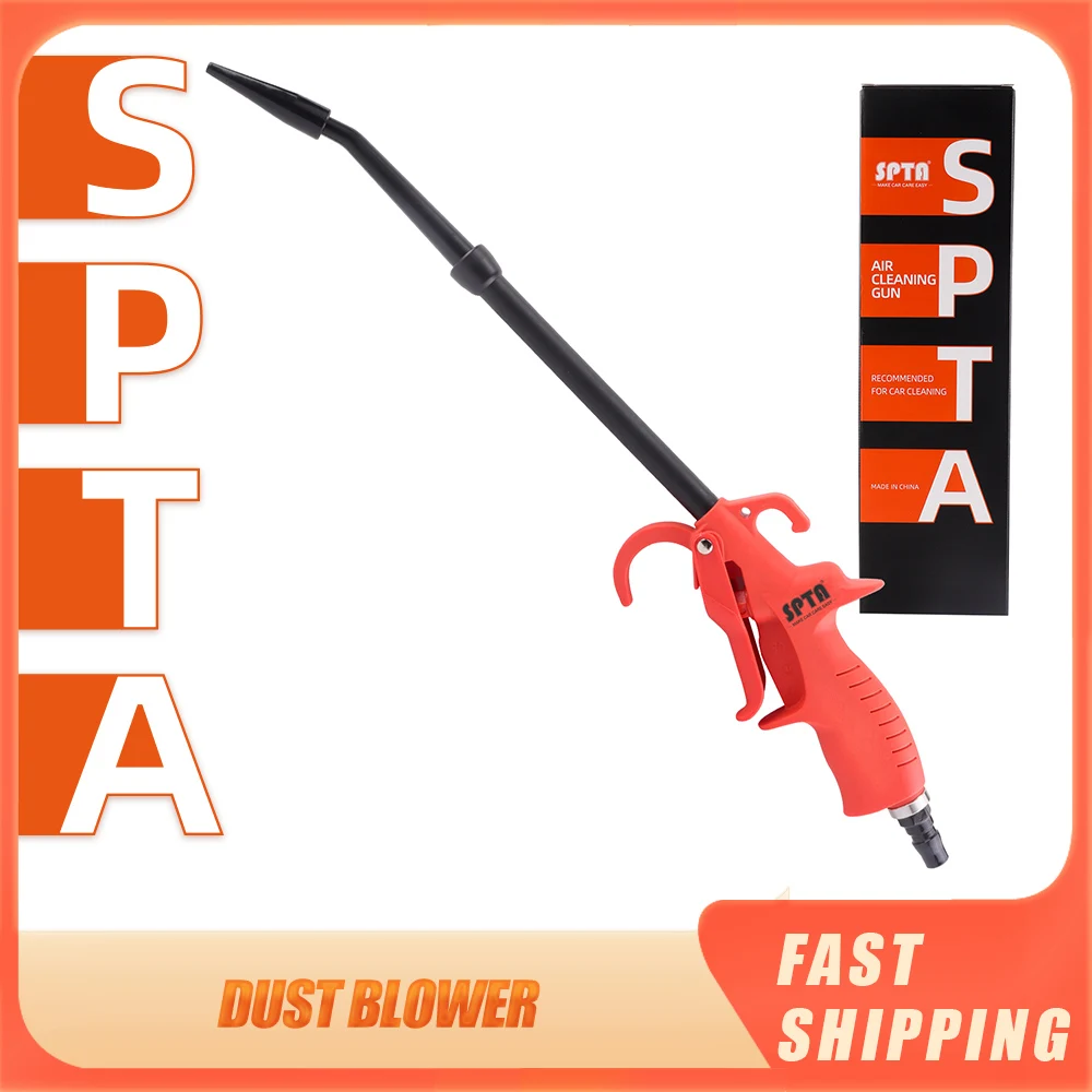 SPTA High Pressure Air Blow Gun High Power Bent Nozzle Gun Auto Interior Cleaning Dust Blowing Gun Air Compressor Cleaning Tool
SPTA High Pressure Air Blow Gun High Power Bent Nozzle Gun Auto Interior Cleaning Dust Blowing Gun Air Compressor Cleaning Tool
