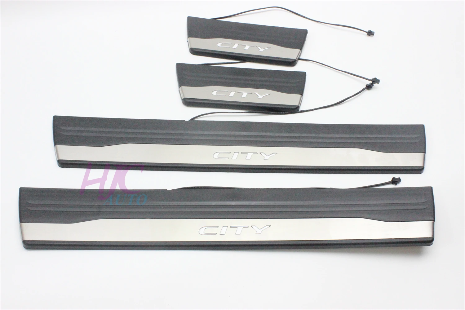 Car Styling For Honda City 4PCS Led Door Sill Plate Auto Pedals Protector Cover 2015-2019
Car Styling For Honda City 4PCS Led Door Sill Plate Auto Pedals Protector Cover 2015-2019