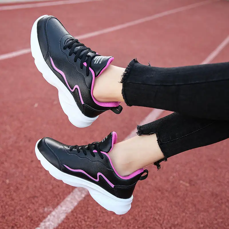 Running Shoes Woman Shose Brand Women's Black Sports Shoes Increasing White Sneakers Woman Women Platform Sport Shoes Tennis
Running Shoes Woman Shose Brand Women's Black Sports Shoes Increasing White Sneakers Woman Women Platform Sport Shoes Tennis