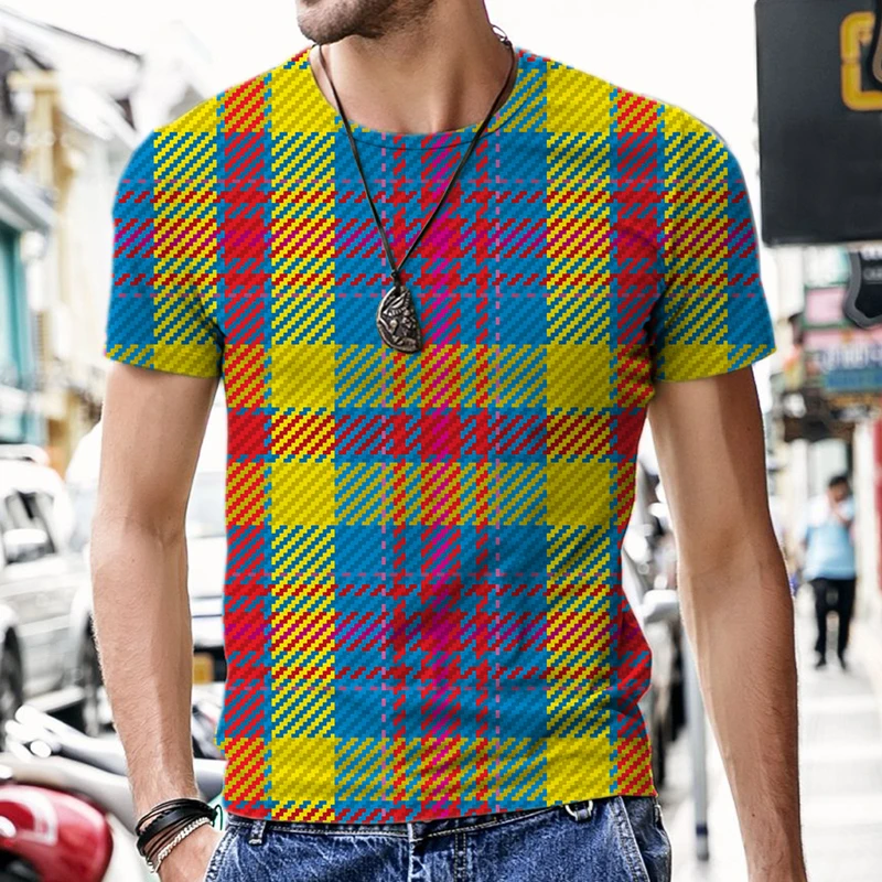 Plaid Stripe Series Clothes Men Men's Clothing Harajuku Streetwear Short Sleeve T-shirts Novelties 2022 Trend Oversized T-shirt
Plaid Stripe Series Clothes Men Men's Clothing Harajuku Streetwear Short Sleeve T-shirts Novelties 2022 Trend Oversized T-shirt