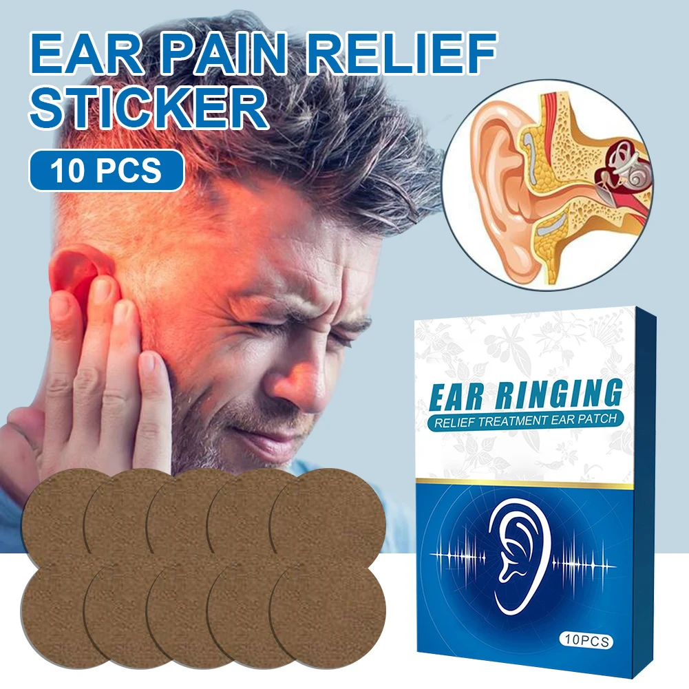 10pcs Tinnitus Relief Treatment Ear Patches Natural Herbal Ear Pain Relief Sticker for Hearing Loss Tinnitus Pain Ear Care Patch
10pcs Tinnitus Relief Treatment Ear Patches Natural Herbal Ear Pain Relief Sticker for Hearing Loss Tinnitus Pain Ear Care Patch