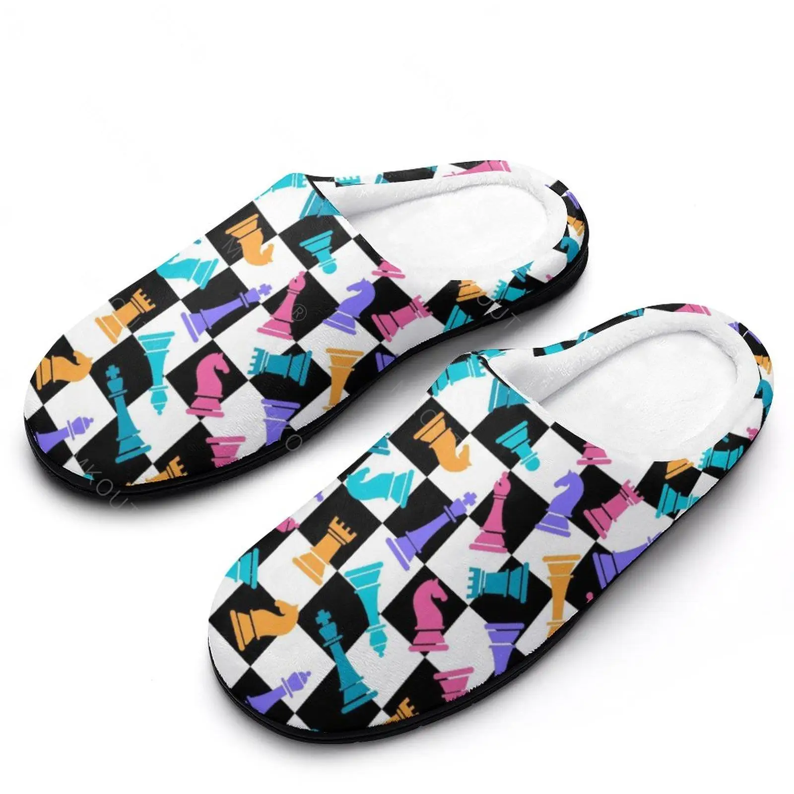 Winter Warm Slippers Checkmate Chess Pieces Pattern (14) Men Women Cotton Slides Non-Slip Couple Indoor House Soft-soled Loafer
Winter Warm Slippers Checkmate Chess Pieces Pattern (14) Men Women Cotton Slides Non-Slip Couple Indoor House Soft-soled Loafer