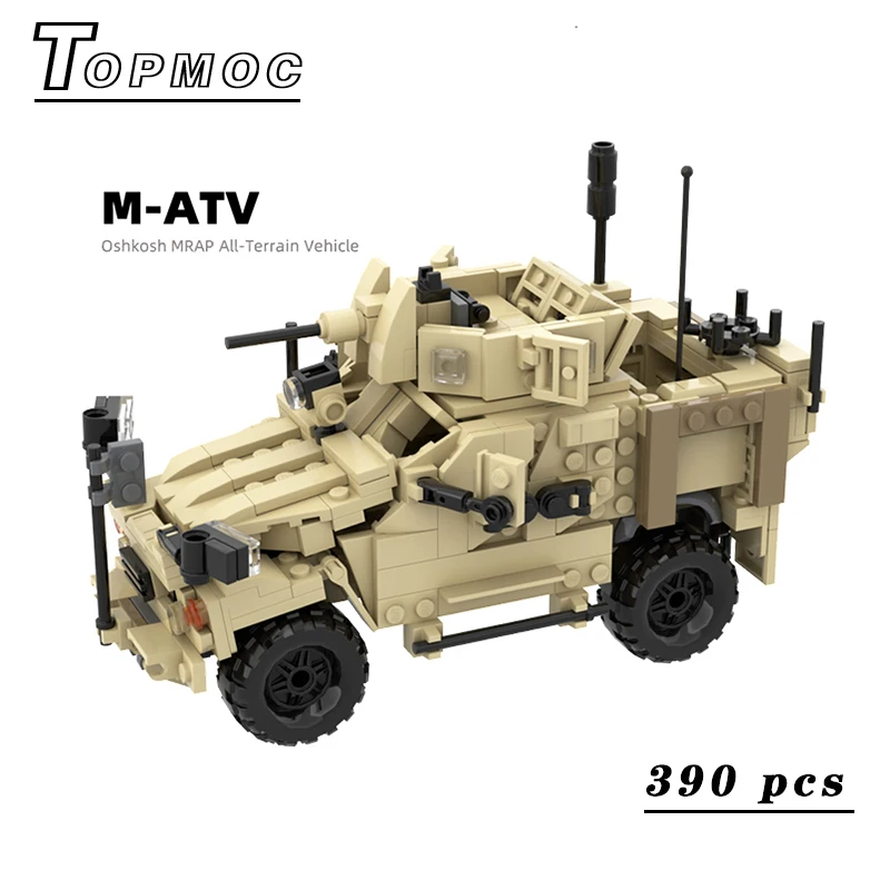 Американская военная модель автомобиля, строительные блоки MOC, Набор игрушечных подарков
Американская военная модель автомобиля, строительные блоки MOC, Набор игрушечных подарков