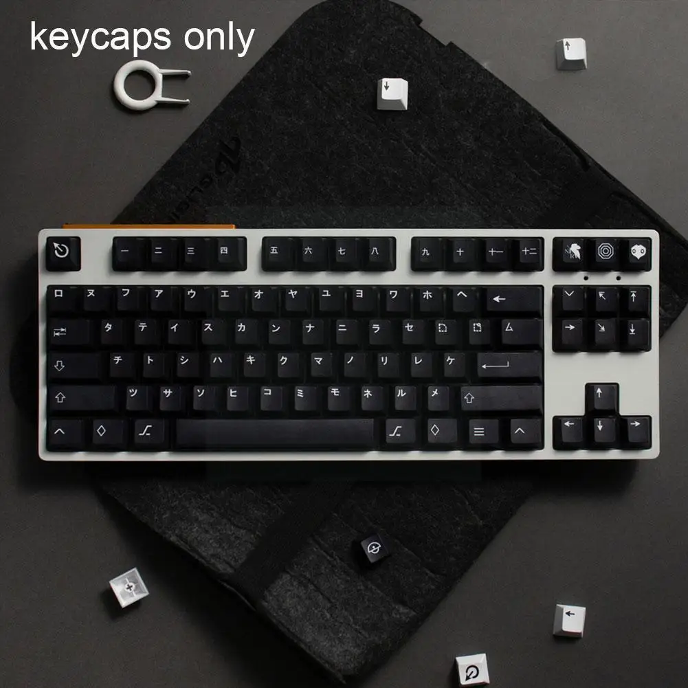 Для механических клавиатур «сделай сам» GMK WoB KATAKANA Keycap оригинальные механические 137 черные клавиши Сублимация 64/87/96 клавиатура Heigh M9L4
Для механических клавиатур «сделай сам» GMK WoB KATAKANA Keycap оригинальные механические 137 черные клавиши Сублимация 64/87/96 клавиатура Heigh M9L4