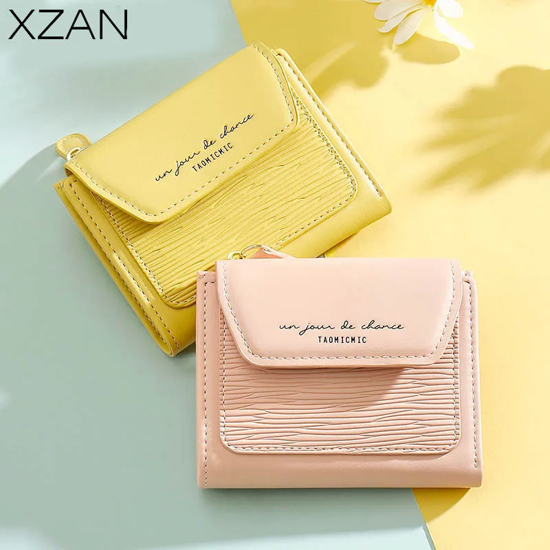 Girls Small Wallets For Women's Short Clips Short Wallets Students Small and Delicate Design Cute Wallet PU Leather Wallets
Girls Small Wallets For Women's Short Clips Short Wallets Students Small and Delicate Design Cute Wallet PU Leather Wallets