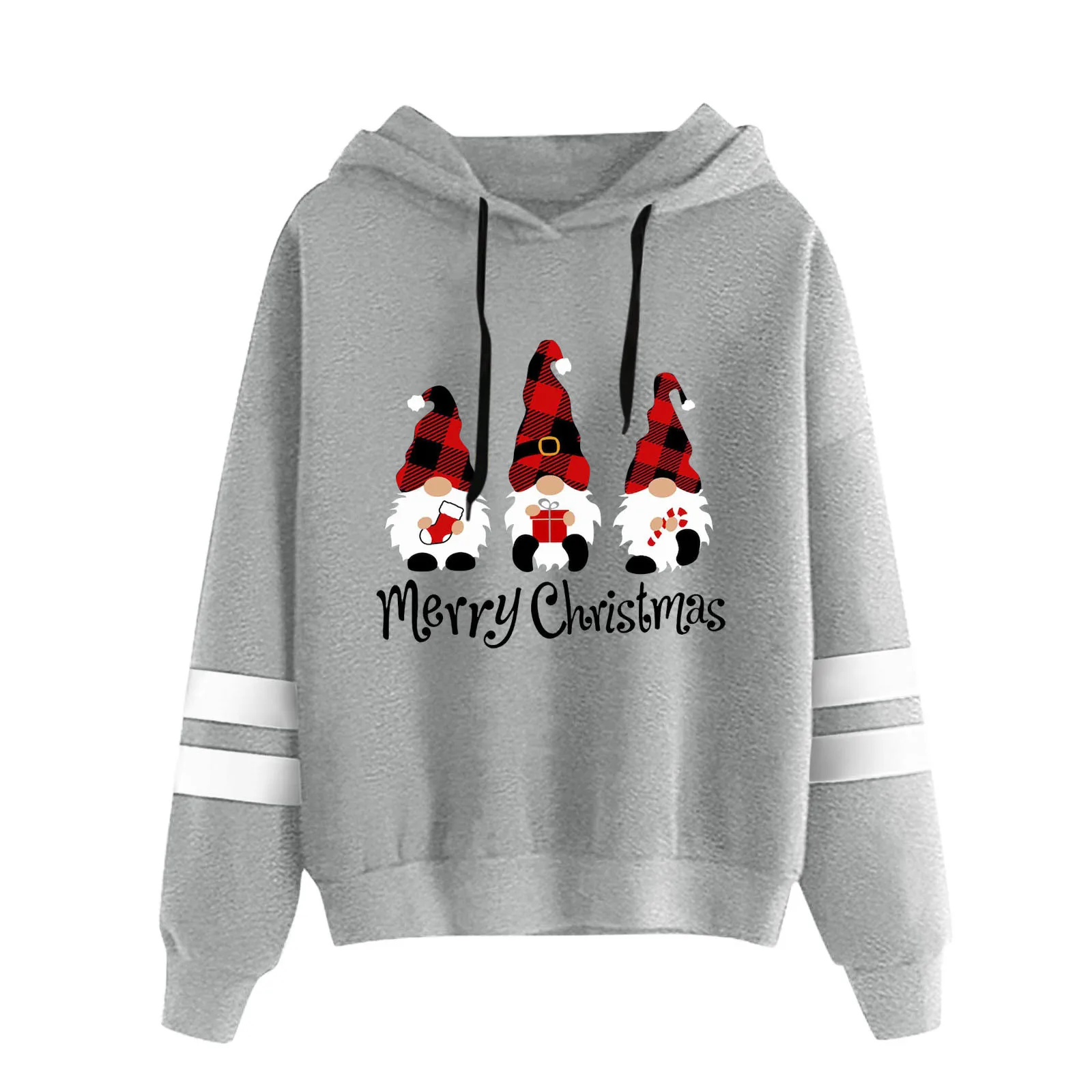 Women Christmas Casual Loose Christmas Gnome Print Hooded Long Sleeves Sweatshirt
Women Christmas Casual Loose Christmas Gnome Print Hooded Long Sleeves Sweatshirt