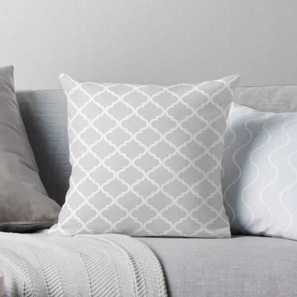 Light Grey Quatrefoil Lattice Pattern Printing Throw Pillow Cover Hotel Case Waist Car Square Decorative Pillows not include
Light Grey Quatrefoil Lattice Pattern Printing Throw Pillow Cover Hotel Case Waist Car Square Decorative Pillows not include