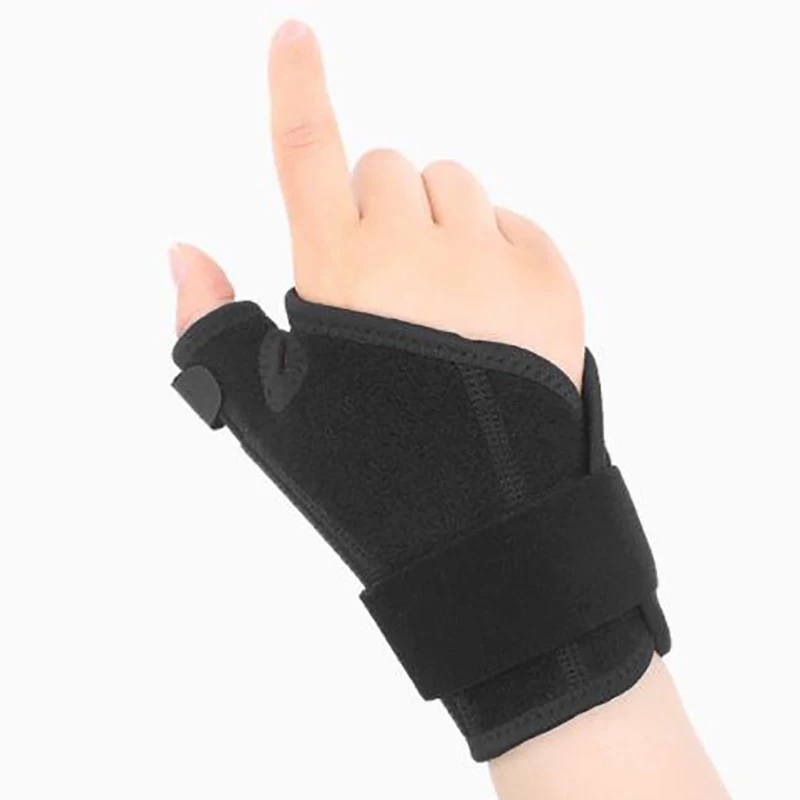 1PC Wrist Thumb Support Protector Tendon Sheath Injury Recovery Thumb Brace Splint Finger Sprain Retainer Band Arthritis Black
1PC Wrist Thumb Support Protector Tendon Sheath Injury Recovery Thumb Brace Splint Finger Sprain Retainer Band Arthritis Black